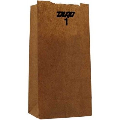 DURO BROWN PAPER BAGS 1 LB 500CT/PACK ***ONLY PICK-UP, NO SHIPPING***